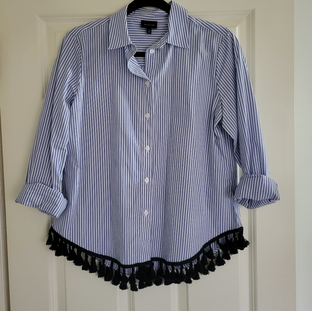 Button down top.